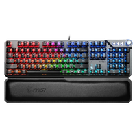 MSI Vigor GK71 Sonic  Teclado Mecánico Gaming Interruptor Sonic RED Reposamuñecas Incluido Mystic Light QWERTY Español