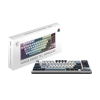 MSI Forge GK600 TKL Wireless SKY ES Teclado mecánico Inalámbrico RGB Hotswappable Conectividad Trimodo MSI Forge GK600 TKL Wireless SKY ES Teclado mecánico Inalámbrico RGB Hotswappable Conectividad Trimodo