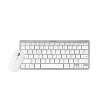 Subblim Combo Dynamic Compact Silver  Kit Teclado y Ratón