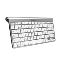 Subblim Wireless Bluetooth Pure Compact Silver  Teclado