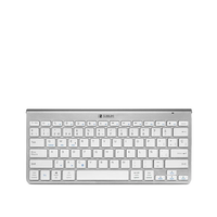 Subblim Wireless Bluetooth Pure Compact Silver  Teclado