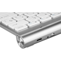 Subblim Wireless Bluetooth Pure Compact Silver  Teclado