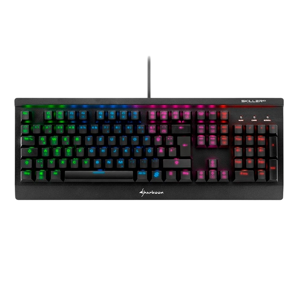 Sharkoon Skiller mech SGK3 RGB switch red  Teclado Sharkoon Skiller mech SGK3 RGB switch red  Teclado