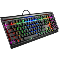 Sharkoon SGK60 RGB  Teclado Mecánico Full Size Switch Red Hot Swappable RGB