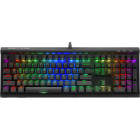 Sharkoon SGK60 RGB  Teclado Mecánico Full Size Switch Red Hot Swappable RGB