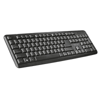 Trust Ziva USB negro  Teclado