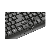 Trust Ziva USB negro  Teclado