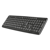 Trust Ziva USB negro  Teclado