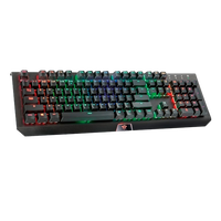 Trust GXT 890 Cada RGB mecánico rojo  Teclado