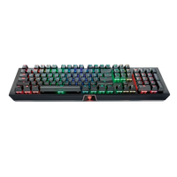 Trust GXT 890 Cada RGB mecánico rojo  Teclado