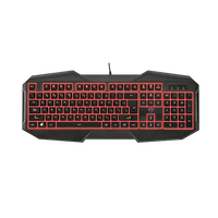 Trust GXT 830 iluminación en 3 colores Teclado