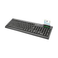 Trust USB Lector DNIe Negro Teclado Trust USB Lector DNIe Negro Teclado