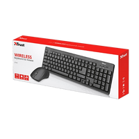 Trust Ziva inalambrico  Kit teclado y ratón