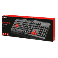 Trust Ziva gaming Teclado Trust Ziva gaming Teclado