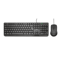 Trust Ziva deskset  Kit de teclado y ratón