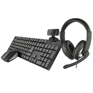 Trust Qoby 4in1 Home Office Set 24040  Pack Oficina