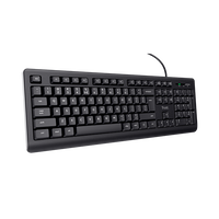 Trust TK150 Full Size Silencioso Teclado de membrana Trust TK150 Full Size Silencioso Teclado de membrana