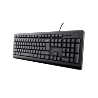 Trust TK150 Full Size Silencioso Teclado de membrana Trust TK150 Full Size Silencioso Teclado de membrana
