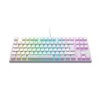 Xtrfy K4 TKL RGB blanco Kailh Blanco Red Switch  Teclado