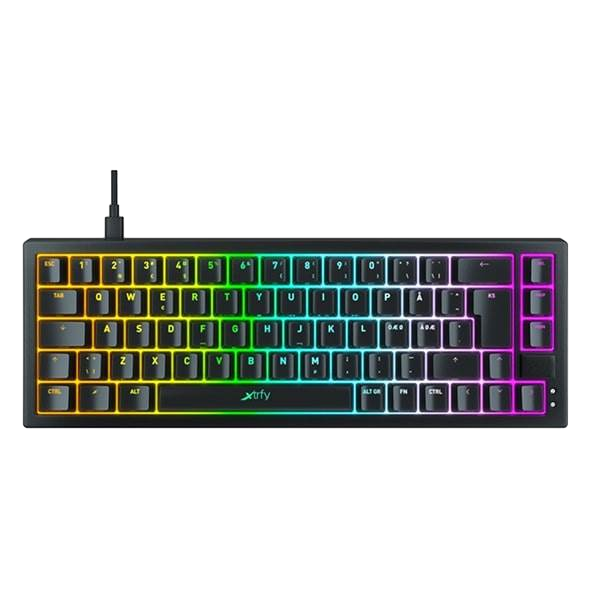 Cherry Xtrfy K5 compact RGB Black Kailh red  Teclado Cherry Xtrfy K5 compact RGB Black Kailh red  Teclado