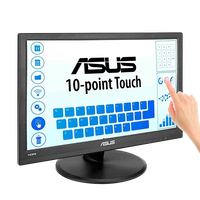 Asus VT168H 156 HD LED multitactil HDMI VGA DVI  Monitor