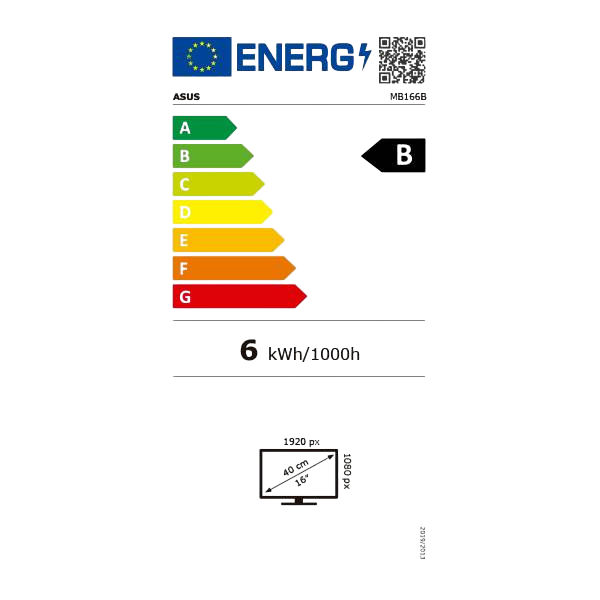 ASUS ZenScreen MB166B 156 LED IPS Full HD Monitor ASUS ZenScreen MB166B 156 LED IPS Full HD Monitor