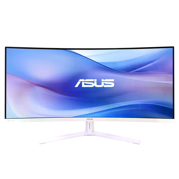 ASUS VU34WCIPW Monitor Blanco 34 VA Curvo WQHD 100Hz 1ms ASUS VU34WCIPW Monitor Blanco 34 VA Curvo WQHD 100Hz 1ms