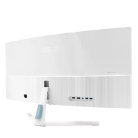 ASUS VU34WCIPW Monitor Blanco 34 VA Curvo WQHD 100Hz 1ms ASUS VU34WCIPW Monitor Blanco 34 VA Curvo WQHD 100Hz 1ms