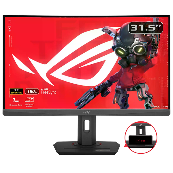 ASUS ROG Strix XG32WCS Gaming 315 VA Curvo QHD 180Hz 1ms ASUS ROG Strix XG32WCS Gaming 315 VA Curvo QHD 180Hz 1ms