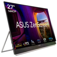 ASUS ZenScreen MB27ACF Portátil 27 IPS QHD 100Hz 5ms ASUS ZenScreen MB27ACF Portátil 27 IPS QHD 100Hz 5ms