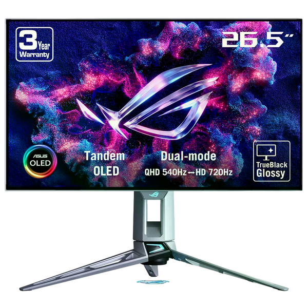 ASUS ROG Swift OLED PG27AQWPW Gaming 27 WOLED QHD 540Hz ASUS ROG Swift OLED PG27AQWPW Gaming 27 WOLED QHD 540Hz