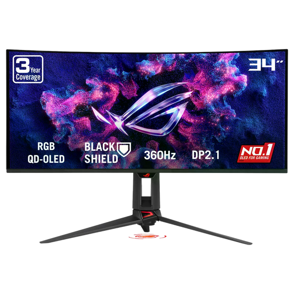 ASUS ROG Swift OLED PG34WCDN Gaming 34 QDOLED UWQHD ASUS ROG Swift OLED PG34WCDN Gaming 34 QDOLED UWQHD