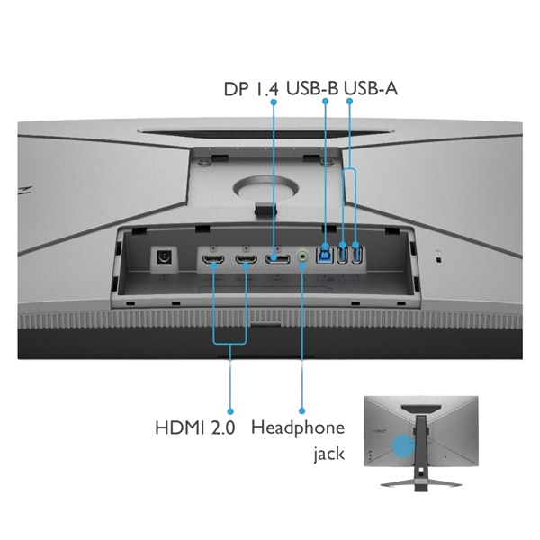 BenQ MOBIUZ EX2710Q 27 QHD HDRi IPS 165Hz 1ms Monitor BenQ MOBIUZ EX2710Q 27 QHD HDRi IPS 165Hz 1ms Monitor