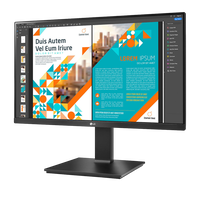 LG 24BP75CPB Monitor 238 LED IPS FHD HDR10 USBC Webcam integrada