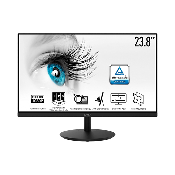 MSI PRO MP242 238 IPS FHD 5ms HDMI VGA Monitor MSI PRO MP242 238 IPS FHD 5ms HDMI VGA Monitor