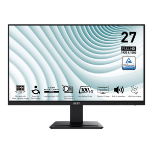 MSI PRO 27 MP273A LED IPS Full HD 100Hz FreeSync  Monitor