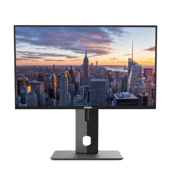 NILOX NXM272KREG0  Monitor 27 Panel IPS Resolucion 2K 4ms  HDMI DsiplayPort Regulable en altura NILOX NXM272KREG0  Monitor 27 Panel IPS Resolucion 2K 4ms  HDMI DsiplayPort Regulable en altura