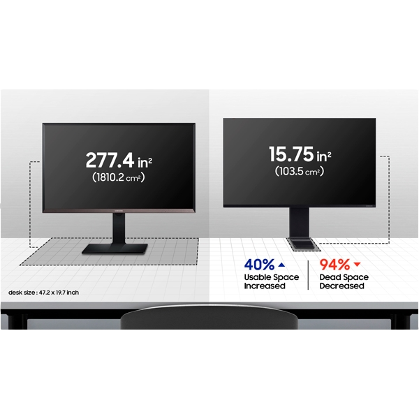 Samsung The Space S32R750UEUX 315 4K UHD VA LED Monitor Samsung The Space S32R750UEUX 315 4K UHD VA LED Monitor