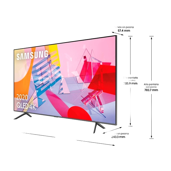 Samsung QE55Q60T 55 4K UHD QLED Smart TV  TV Samsung QE55Q60T 55 4K UHD QLED Smart TV  TV