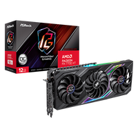 Asrock Radeon RX 7700 XT Phantom Gaming OC 12GB GDDR6  Tarjeta Gráfica AMD