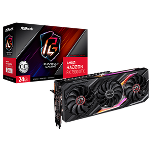 Asrock Radeon RX 7900 XTX Phantom Gaming 24GB GDDR6 Tarjeta Gráfica AMD Asrock Radeon RX 7900 XTX Phantom Gaming 24GB GDDR6 Tarjeta Gráfica AMD