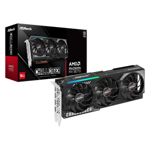 Asrock Radeon RX 9070 Challenger OC Gaming 16GB GDDR6 RDNA4 Tarjeta Gráfica AMD Asrock Radeon RX 9070 Challenger OC Gaming 16GB GDDR6 RDNA4 Tarjeta Gráfica AMD