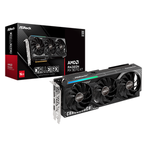 Asrock Radeon RX 9070 XT Challenger Gaming 16GB GDDR6 RDNA4 Tarjeta Gráfica AMD Asrock Radeon RX 9070 XT Challenger Gaming 16GB GDDR6 RDNA4 Tarjeta Gráfica AMD