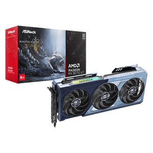 Asrock Radeon RX 9070 XT Monster Hunter Wilds Limited Edition Gaming 16GB GDDR6 RDNA4 Tarjeta Gráfica AMD Asrock Radeon RX 9070 XT Monster Hunter Wilds Limited Edition Gaming 16GB GDDR6 RDNA4 Tarjeta Gráfica AMD