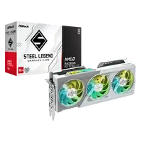 Asrock Radeon RX 9060 XT Steel Legend OC 16GB GDDR6 RDNA6 | Tarjeta Gráfica AMD