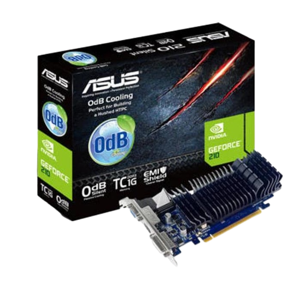 Asus Nvidia GeForce 210 TC Silent 1GB DDR3  Gráfica Asus Nvidia GeForce 210 TC Silent 1GB DDR3  Gráfica