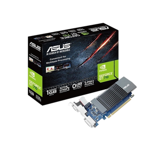 Asus GeForce GT710 Silent 1GB GD5 Gráfica Asus GeForce GT710 Silent 1GB GD5 Gráfica