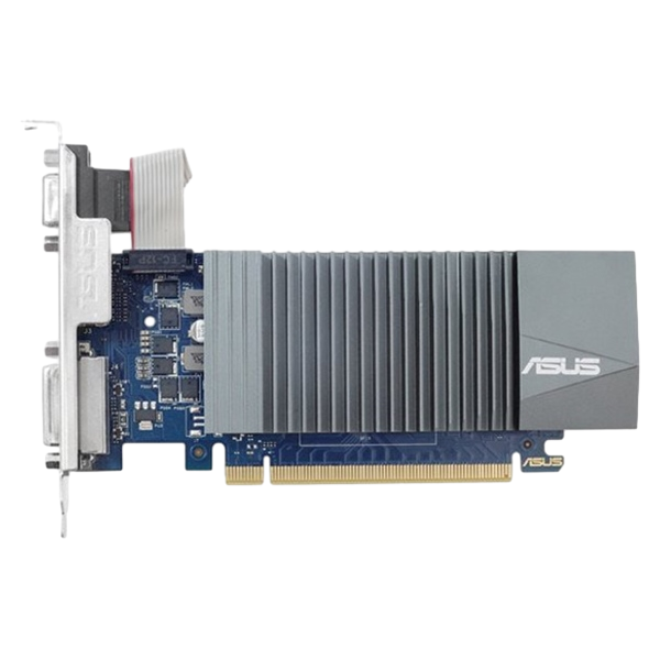 Asus GeForce GT710 Silent 2GB GD5  Gráfica Asus GeForce GT710 Silent 2GB GD5  Gráfica