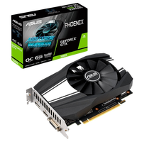 Asus Phoenix GeForce GTX1660 OC 6GB GD5 Gráfica Asus Phoenix GeForce GTX1660 OC 6GB GD5 Gráfica