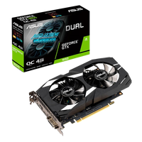 Asus Dual GeForce GTX1650 OC 4GB GD5 - Gráfica